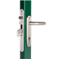 Mortise lock for ornamental gates
