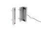 Surface mounted electromagnetic lock without integrated handles