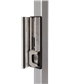 Adjustable security keep out of stainless steel